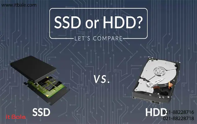 5 تفاوت اصلی هارد SDD و HDD