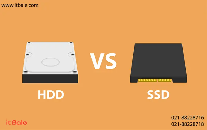 تفاوت هارد SSD و HDD